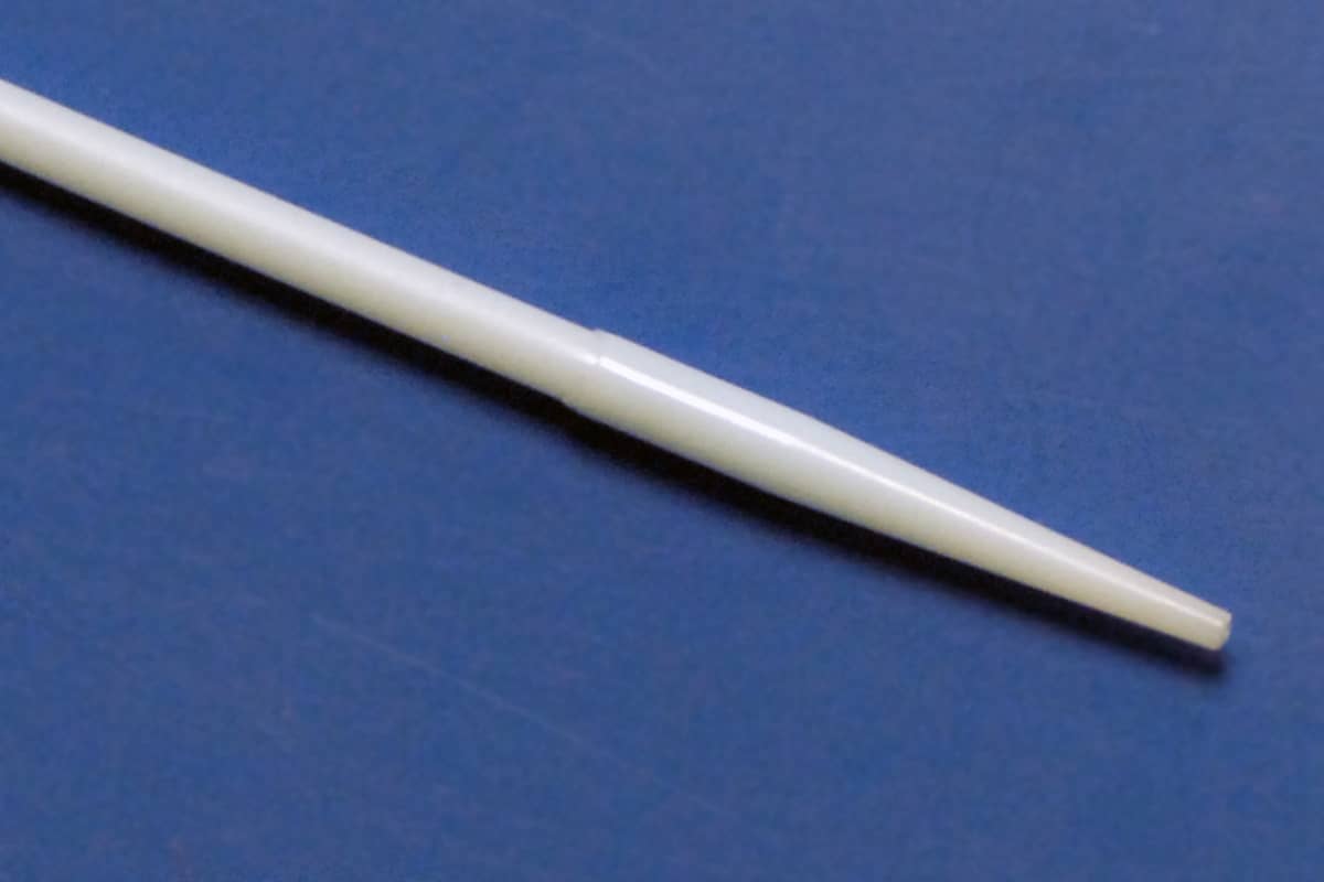 image of Catheter arrow headtip from Vante and PlasticWeld Systems equipment